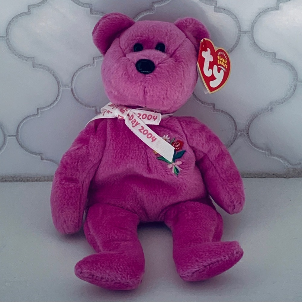 Ty Beanie Babies Mother 2004 Bear NWT